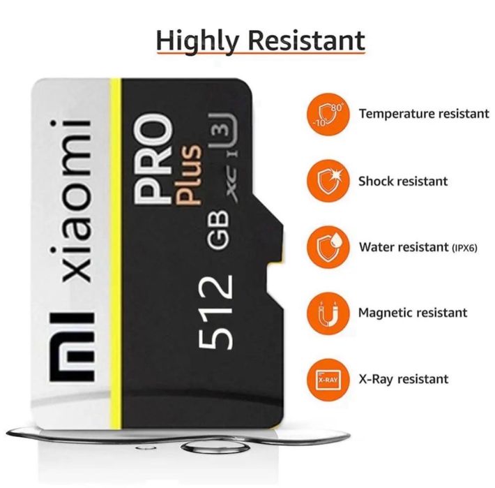 Xiaomi SONY карта пам’яті  флешка micro SD Card  256 512 Гб 10 class