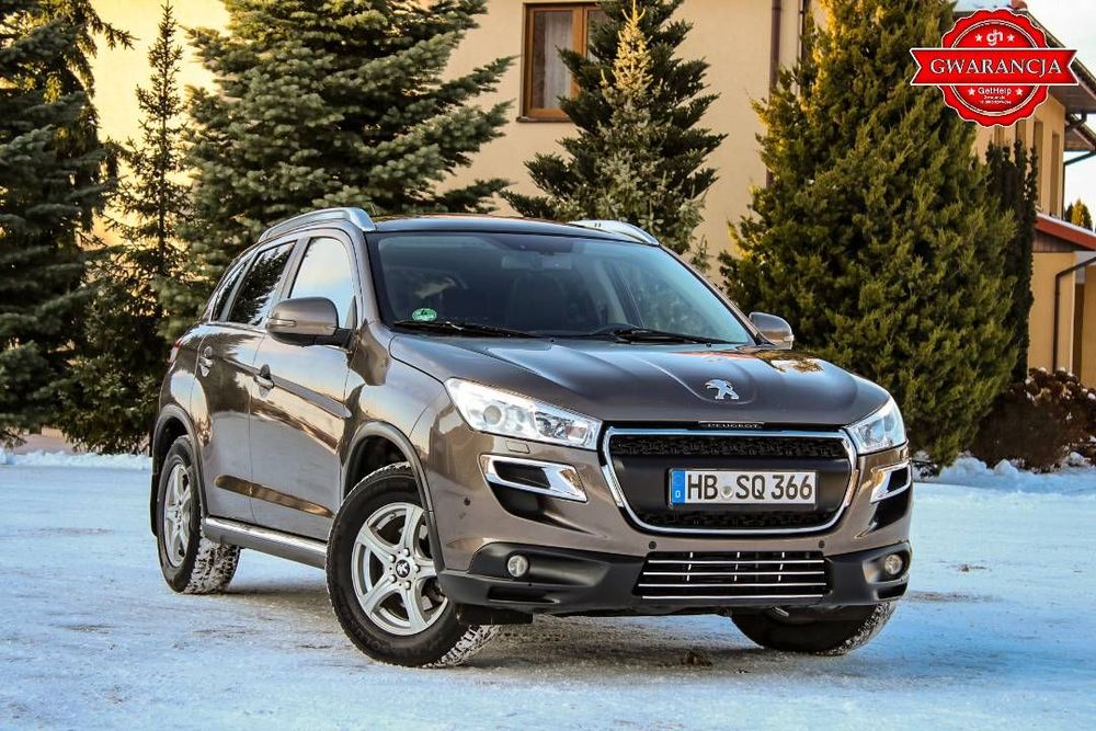 Peugeot 4008 150KM 4x4 Kamera Nawigacja Ksenon Pół Skóry Panoramiczny Dach