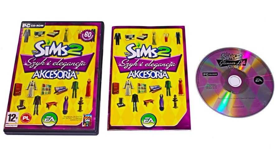 The Sims 2 Szyk i Elegancja Box Pc Pl Premierowe