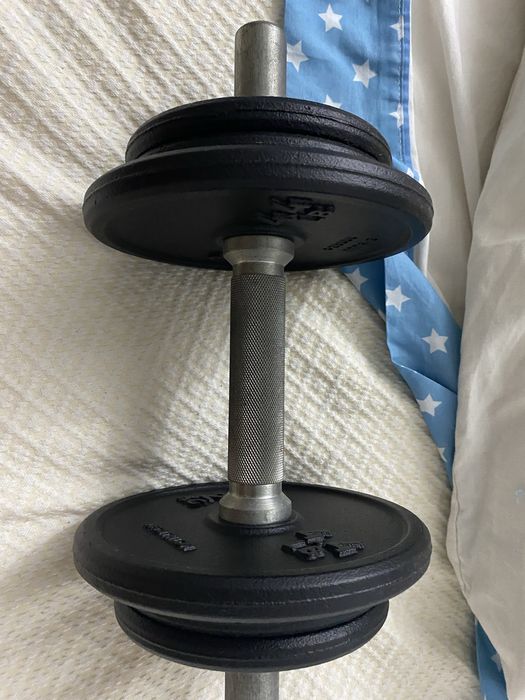 Kit de musculacao decatlon 10kg