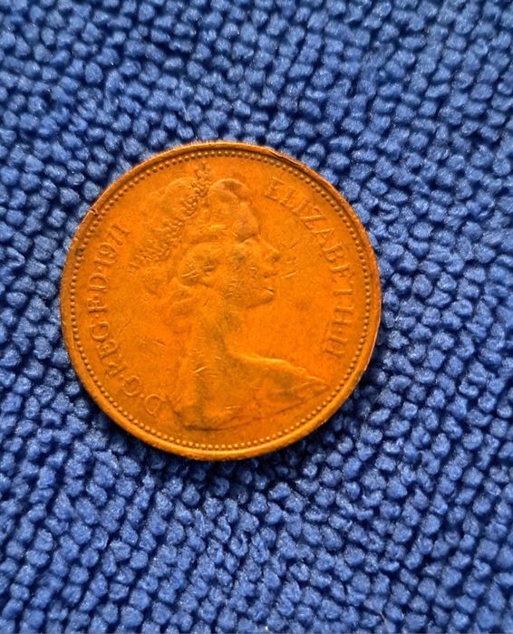 Moeda Inglesa 2 pence
