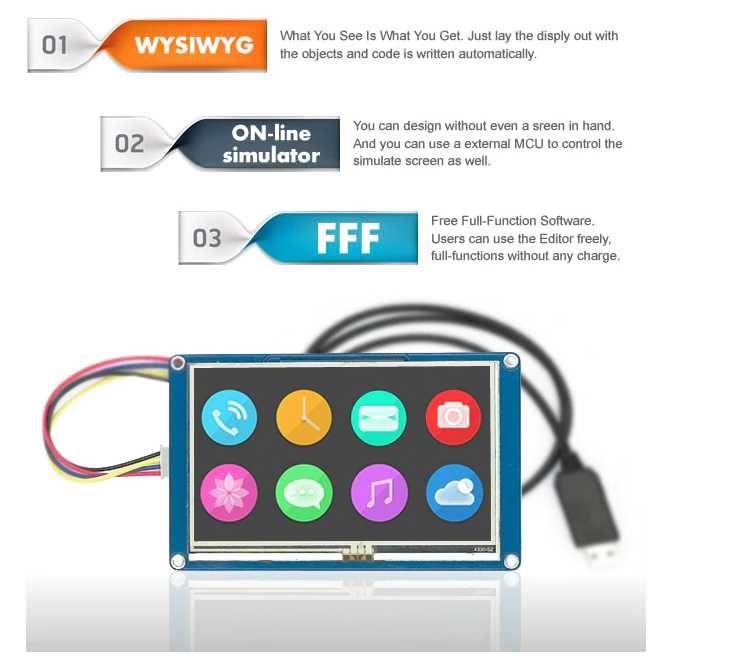 Nextion nx3224t024-2.4