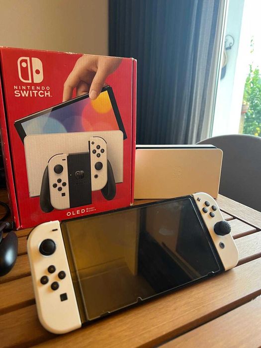 Nintendo Switch OLED - Pack Completo Como Nova + Extras