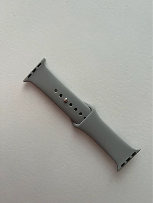 szary pasek do apple watch 3/4/5/6/7/8 SE 38/40 mm