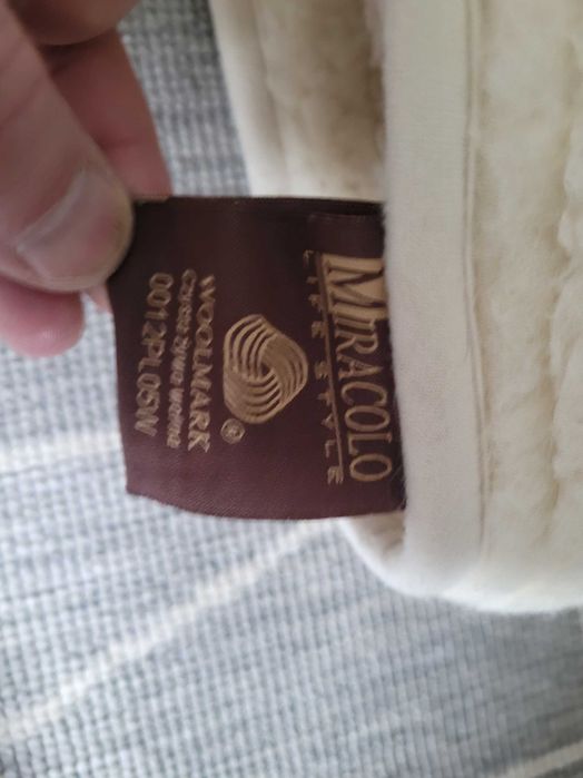 Sprzedam 2 kołdry i 2 podkłady 100%wełny Miracolo