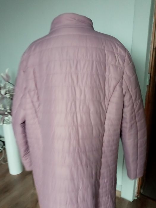 Kurtka damska rozowa pikowana 8XL