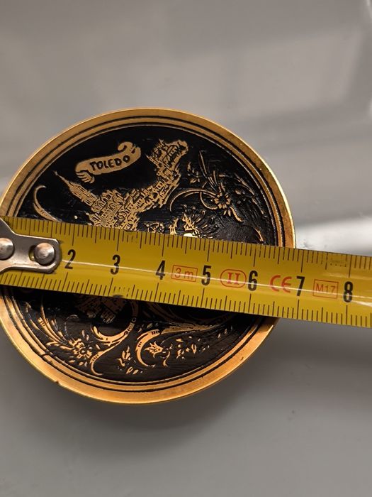 Mini Prato Deco Damasquino de Toledo (Espanha)
Uma pequena joia de art