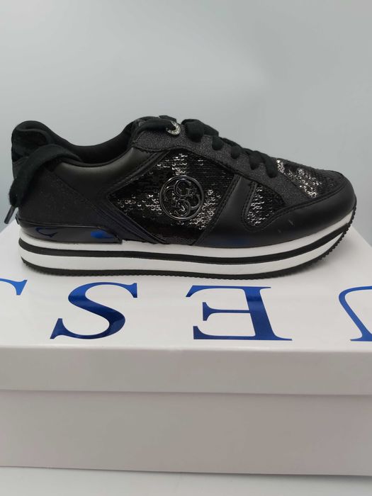 Snekersy GUESS czarne sportowe buty rozmiar 40