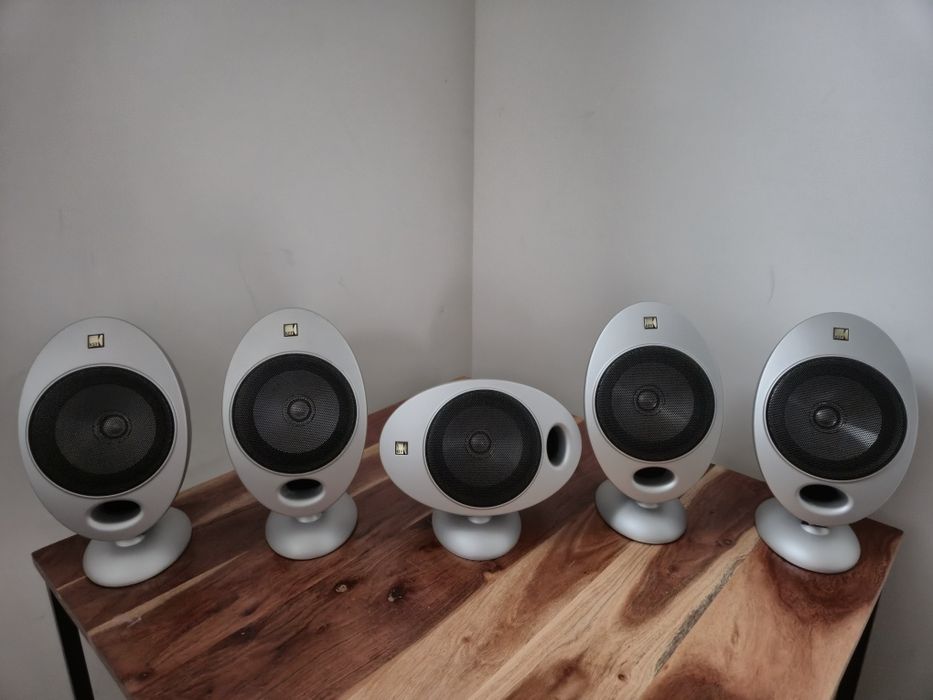 KEF HTS2001 – komplet kolumn/satelit kina domowego- rewelacyjny dźwięk