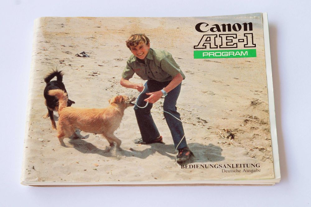 Aparat Canon AE-1 PROGRAM piękny
