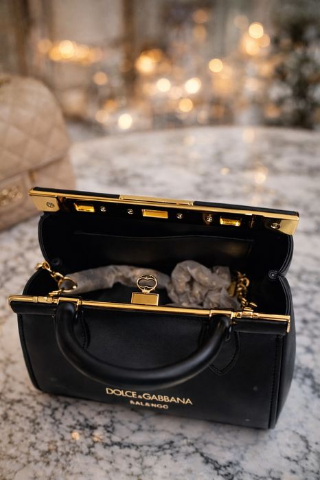 Елегантна жіноча сумка Dolce & Gabbana  – теляча шкіра, преміум