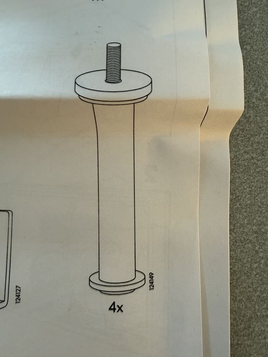 Nogi do sofy Ikea Soderhamn