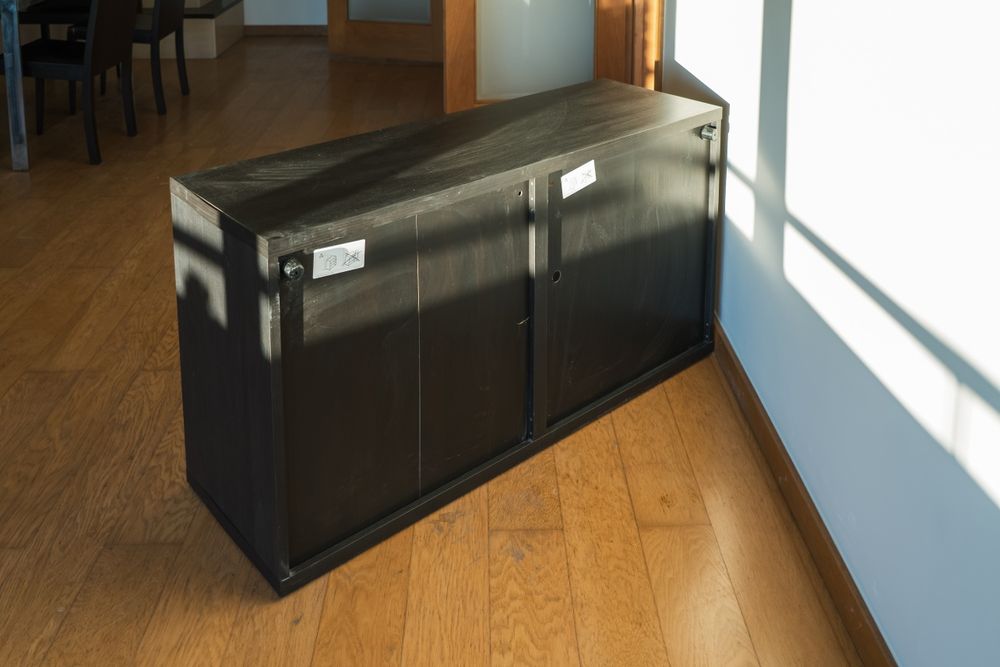 Móvel IKEA Preto 120x40x64 cm – Móvel TV / Arrumação