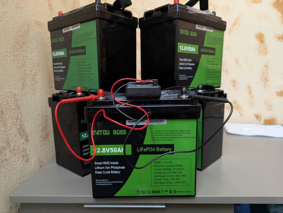 Аккумулятор LiFePO4 12V 100Ah BMS,лит-жел-фос батарея Акумулятор. БЕСПЛАТНАЯ ДОСТАВКА. В наличии 50, 100, 200, 300A. Поставка травень місяць 2026