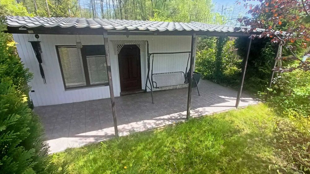 Działka ROD Ziemowit Lędziny z murowanym domkiem