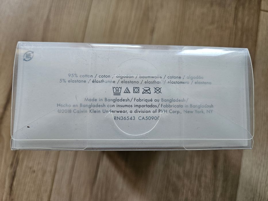 Calvin Klein Majtki Bokserki 3-Pack Rozmiar S