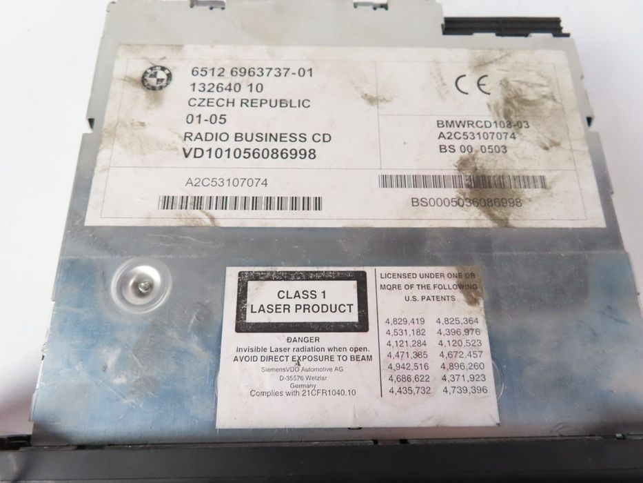 Radio Boost Cd Mini Mini Ref: 65126943422 / 65126963737
