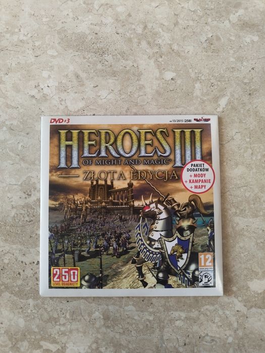 Płyta Heroes III złota edycja