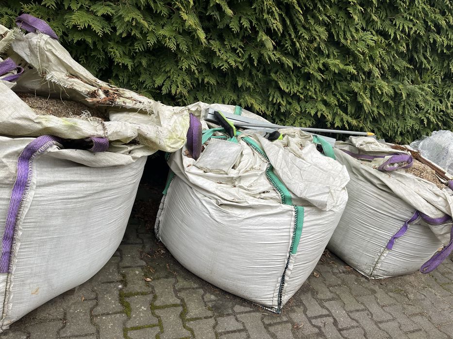 Żwir z filtra basenu