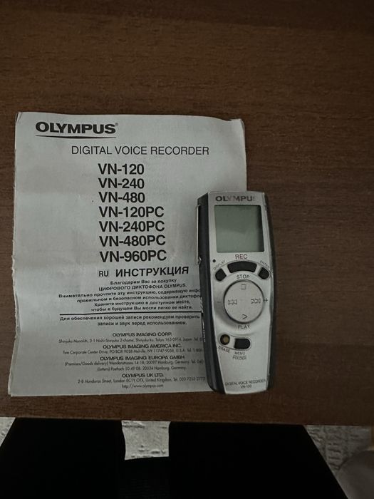 цифровий диктофон олімпус