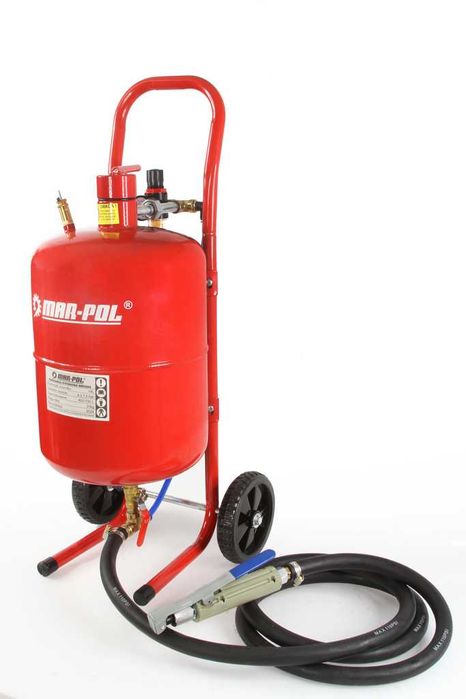 Piaskarka syfonowa 19l manometr odwadniający powietrze