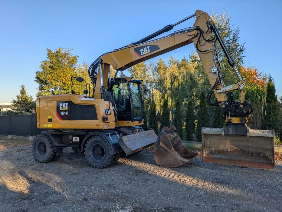 Caterpillar 314 F  Koparka kołowa Caterpillar M314F