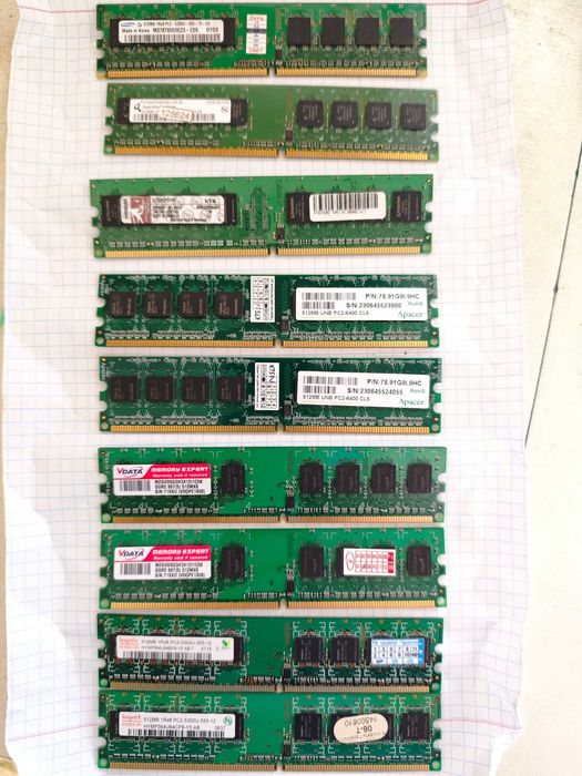 Оперативна память Ddr2 512мб
