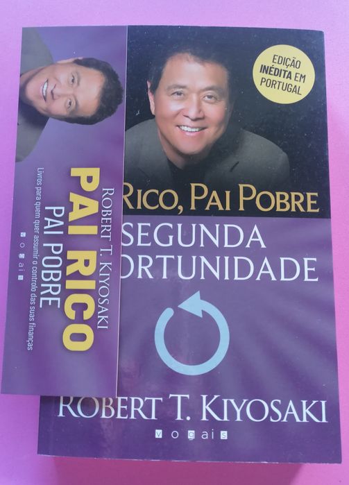 Pai rico,pai pobre-NOVOS-Cada livro 9,50€-Portes grátis-Ler descrição