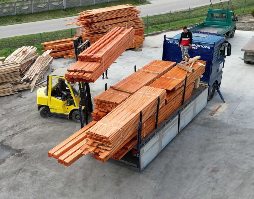 Więźba Dachowa - Łaty - Kontrłaty - CENA Z TRANSPORTEM HDS