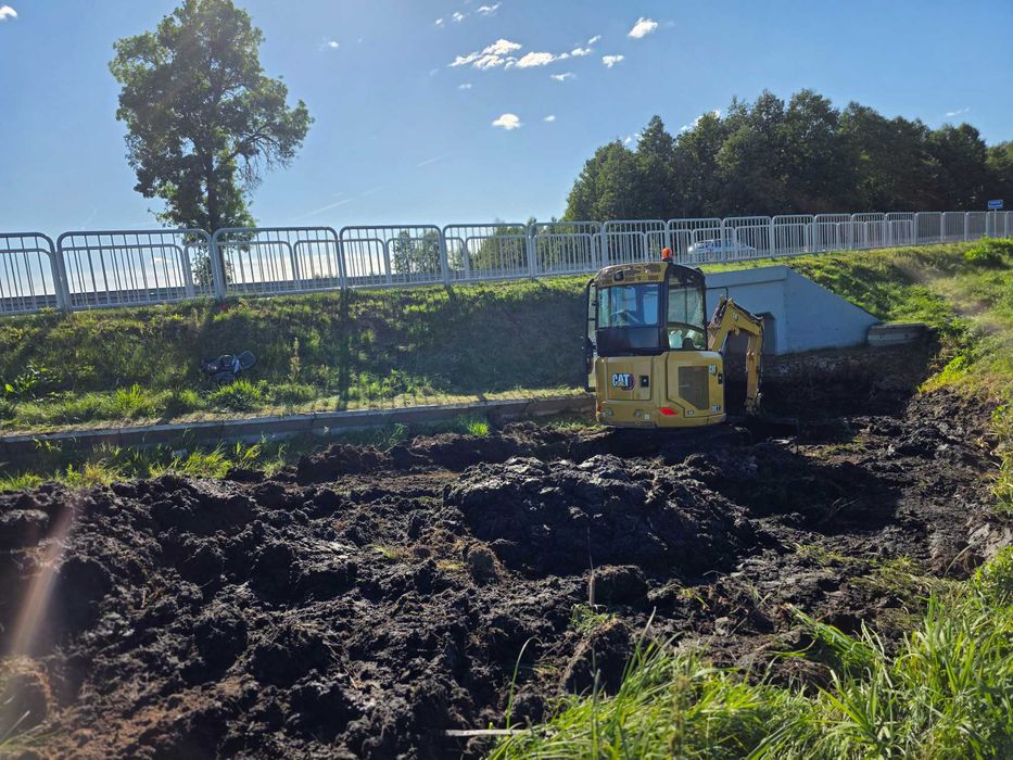 Usługi minikoparką Wisznice usługi ładowarką koparką OGRODY