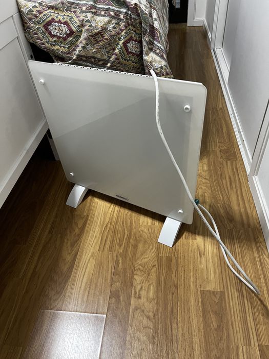 Aquecedor elétrico de luxo com conversor, 1000 W, Wi-Fi