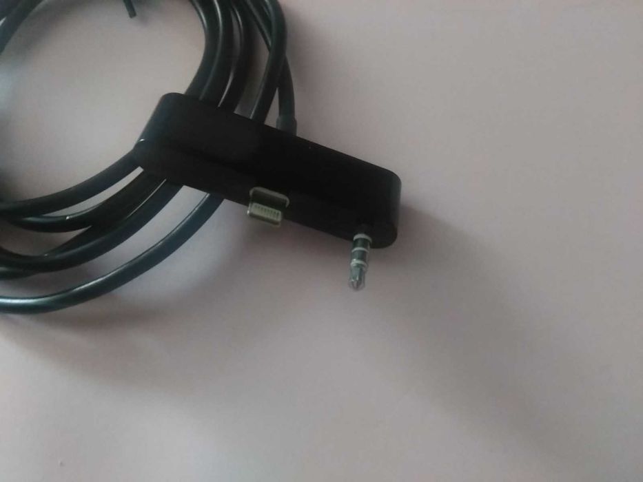 Cabo áudio, data e carregador iPhone 5, 5S