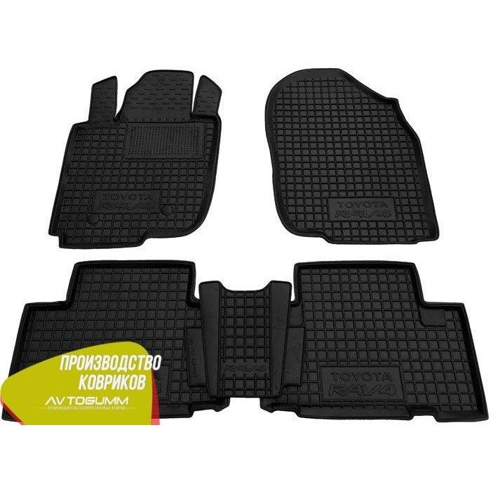 Коврики Toyota Avensis_Corolla_RAV 4_Auris_Camry резиновые автогум