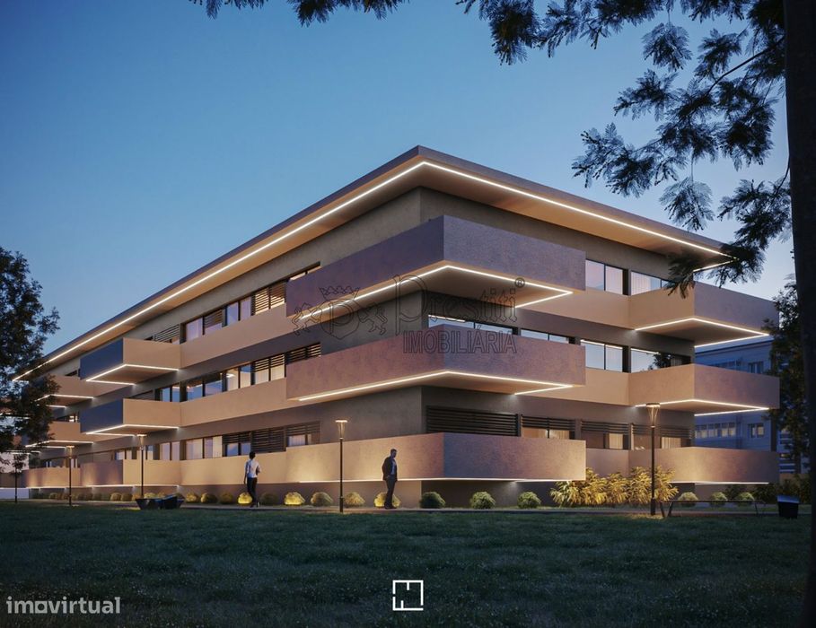 Apartamento T2 à venda em Condomínio Fechado