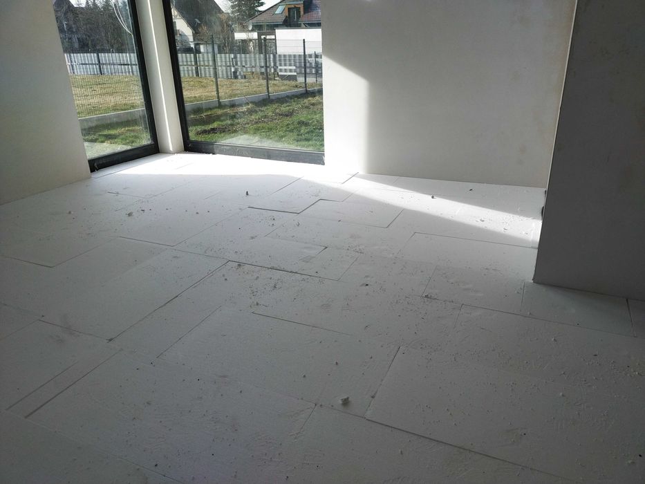 Wylewki maszynowe, Posadzki przemysłowe, Styrobeton