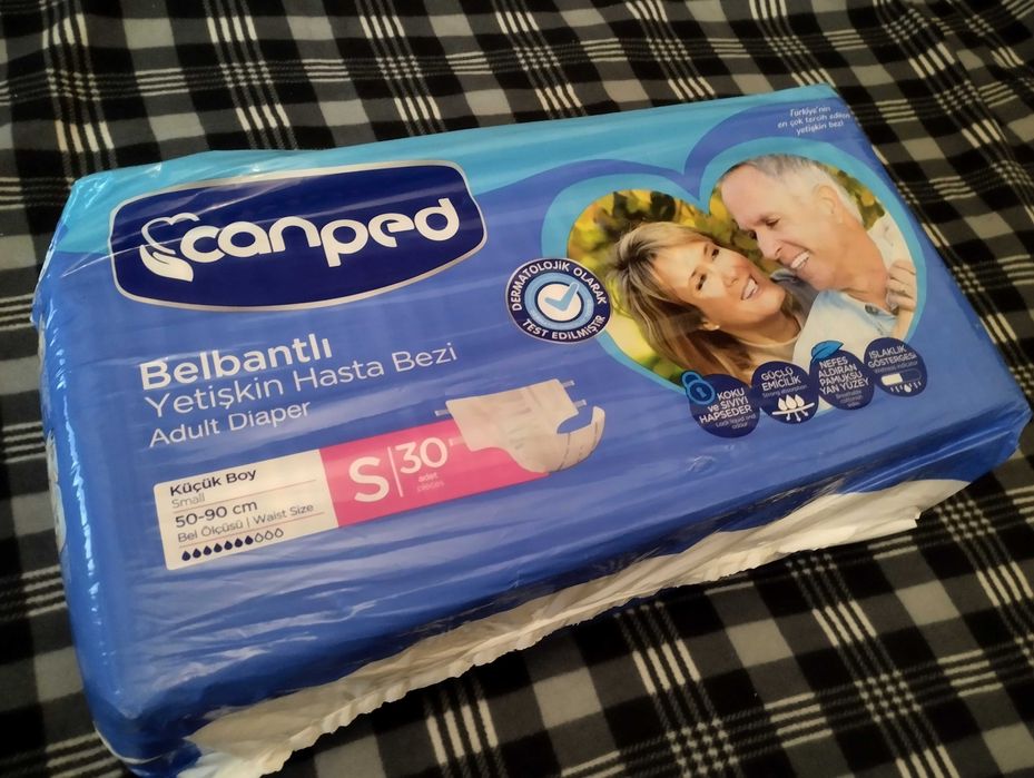 Pampersy Conped MAJTKI Pieluchy dla dorosłych. 30 szt S, 50-90 cm