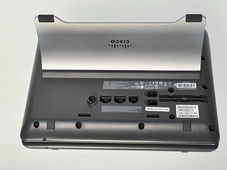 WYPRZEDAŻ! Telefon biurowy Cisco CP-7861-K9 stacjonarny 16 linii jednocześnie! IP VoIP wyświetlacz grafit Protokół SIP