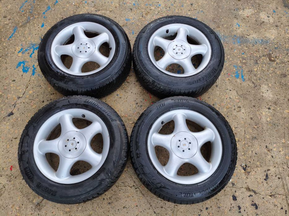 195 65 r15 Koła Felgi Aluminiowe AluFelgi 15 cali 2019 rok Opony Bridgestone Zimowe