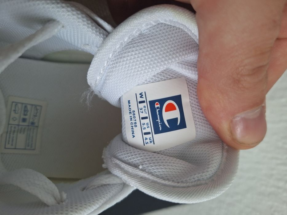 Nowe białe Buty sneakersy champion 37 wkładka 23.5 cm
