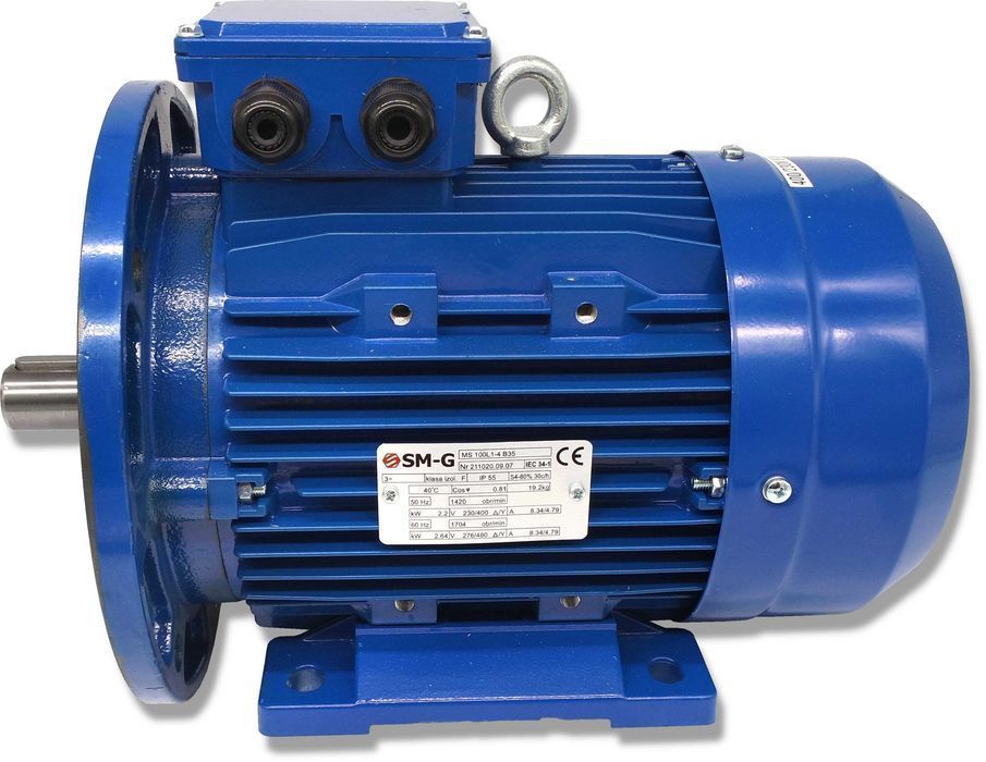 Silnik z Kołnierzem 4kW 400/690V 1440obr 3-FAZOWY [3041]