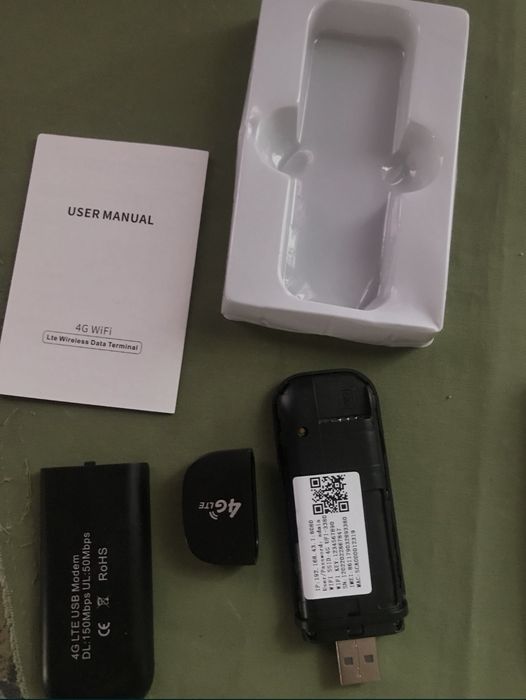 USB modem 4G-LTE+WIFI 150 mb.все симки.