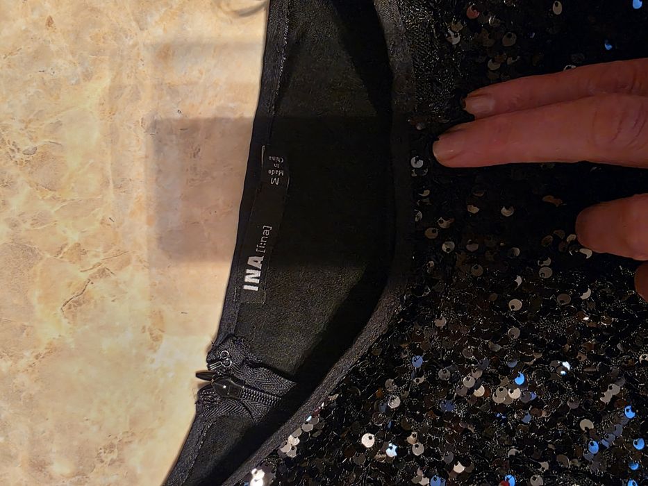 Спідниця в паєтки