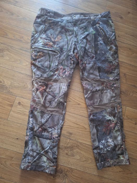 SOLOGNAC ACTIKAM 500 Spodnie Myśliwskie Wodoodporne Ciepłe CAMO # XXL