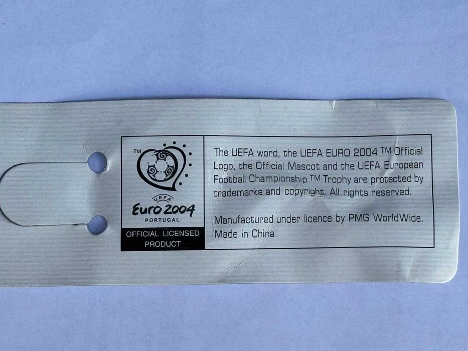 Porta Chaves EURO 2004 em Metal