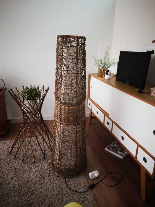 Candeeiro de verga decorativo