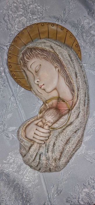 Imagem em cerâmica para pendurar