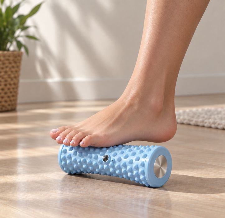 Rolka do masażu stóp, fitness w domu, akcesorium do jogi