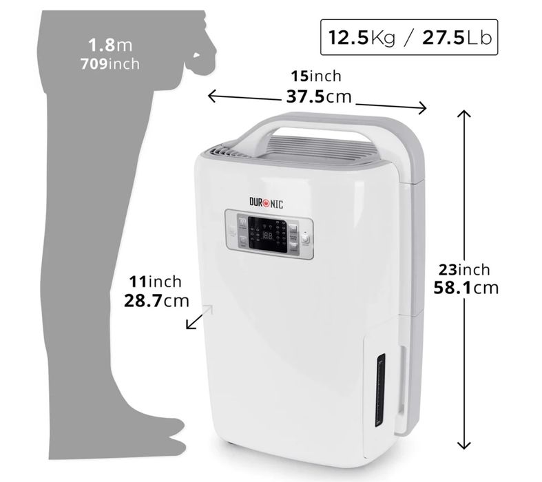 Desumidificador Elétrico Duronic