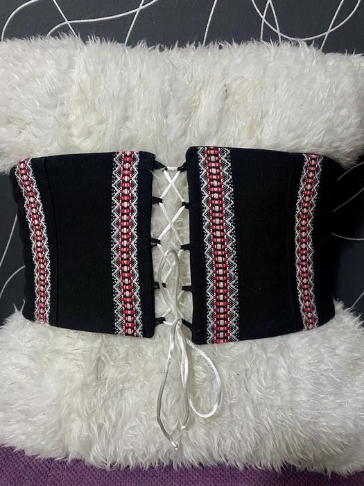 Український поясний корсет, пояс -корсет «вишиванка»
