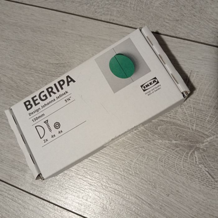 Uchwyt Ikea zielony